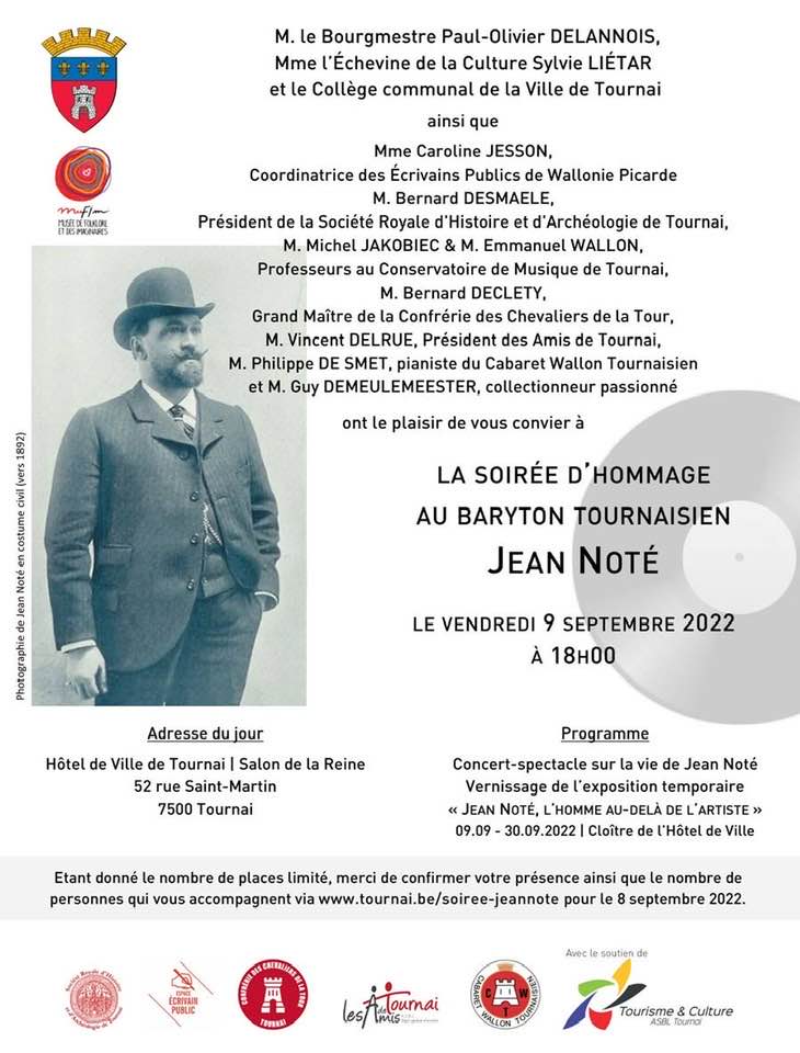 Jean Note Hommage à Jean Noté – Emmanuel Wallon, baryton-basse